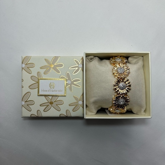 House of Harlow 1960 Stretch Bracelets Sunflower - Picture 6 of 9